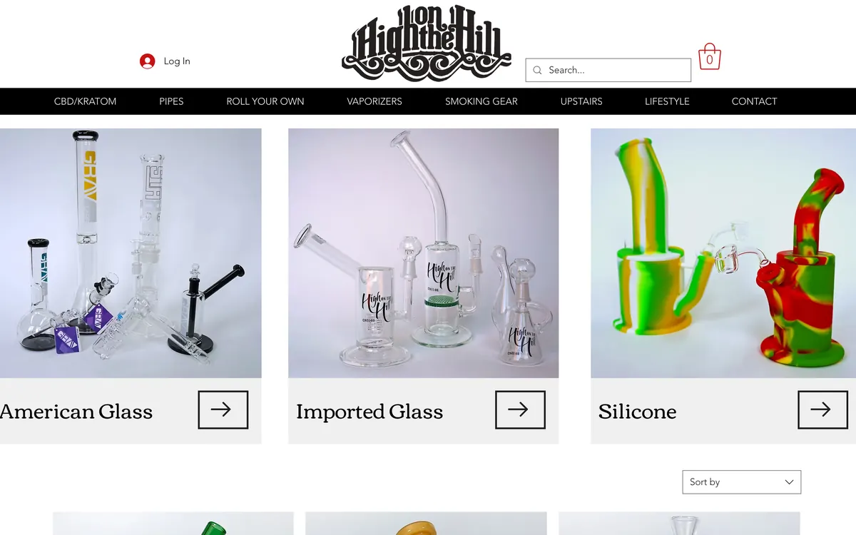 High on the Hill: Water pipes page