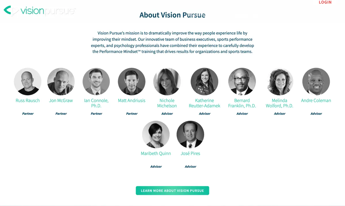 Vision Pursue: About Vision Pursue